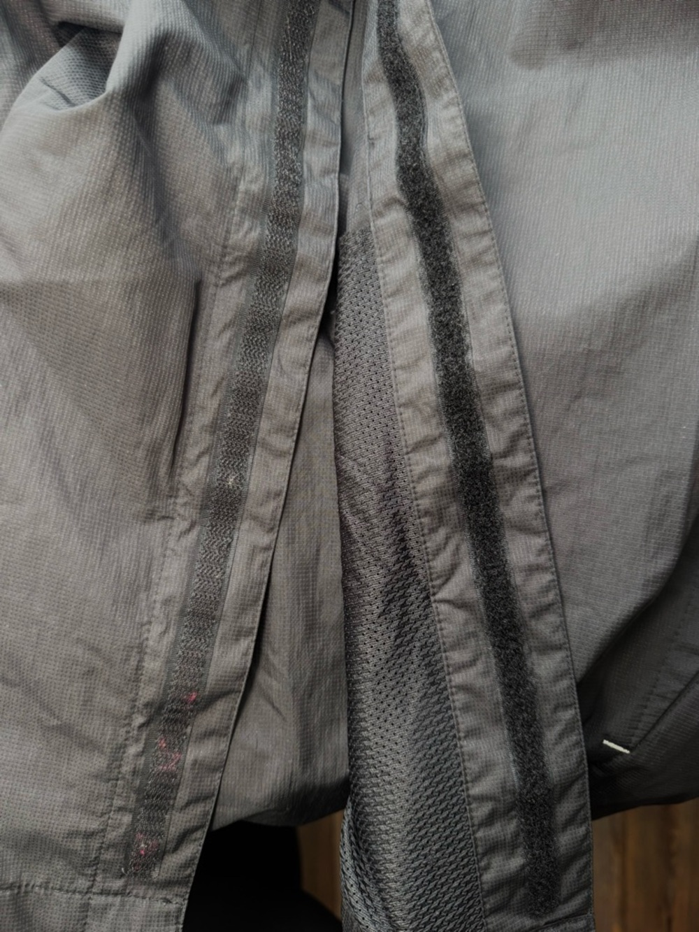 Timberland Hooded Windbreaker Jacket Black Lightweight Rain Coat Mens S Medium - Picture 3 of 8